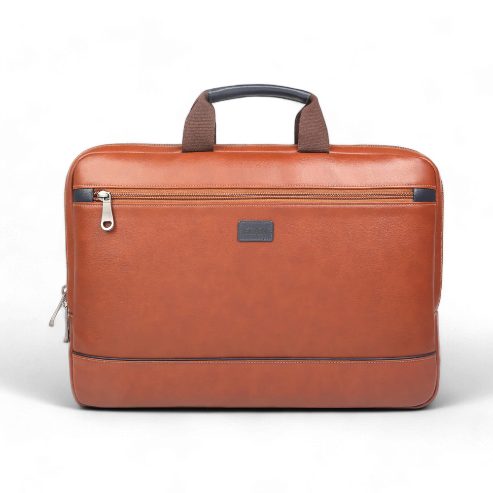 Elan Slim Laptop Bag/Sleeve - Tan (EFSLB-5192-TN)