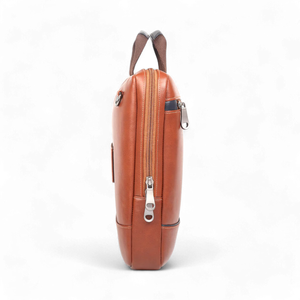 Elan Slim Laptop Bag/Sleeve - Tan (EFSLB-5192-TN)