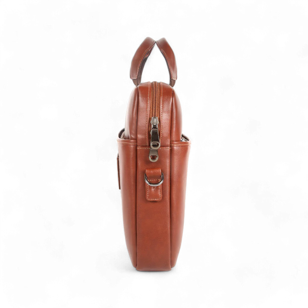 Elan Slim Laptop Bag - Tan (EFSLB-4191-TN)