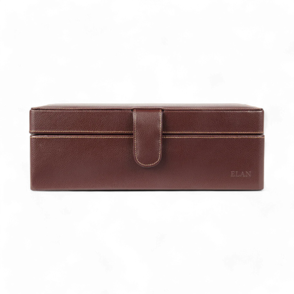 Elan 4 Watch Case Brown - PU Foam (Non Leather)