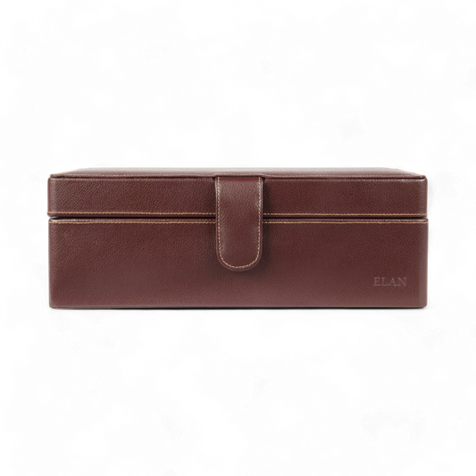 Elan 4 Watch Case Brown - PU Foam (Non Leather)