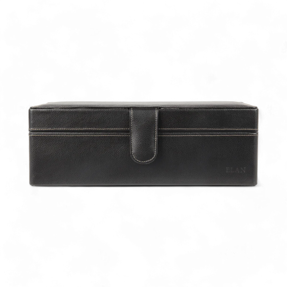 Elan 4 Watch Case Black - PU Foam (Non Leather)