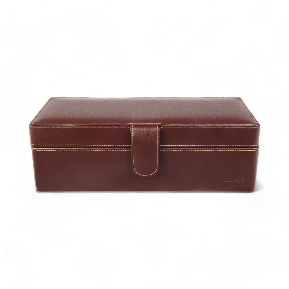 Elan 4 Watch Case Brown - PU Foam (Non Leather)