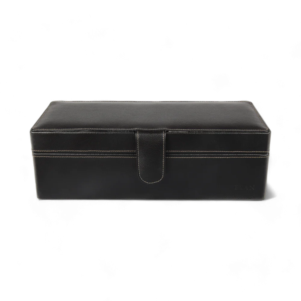 Elan 4 Watch Case Black - PU Foam (Non Leather)