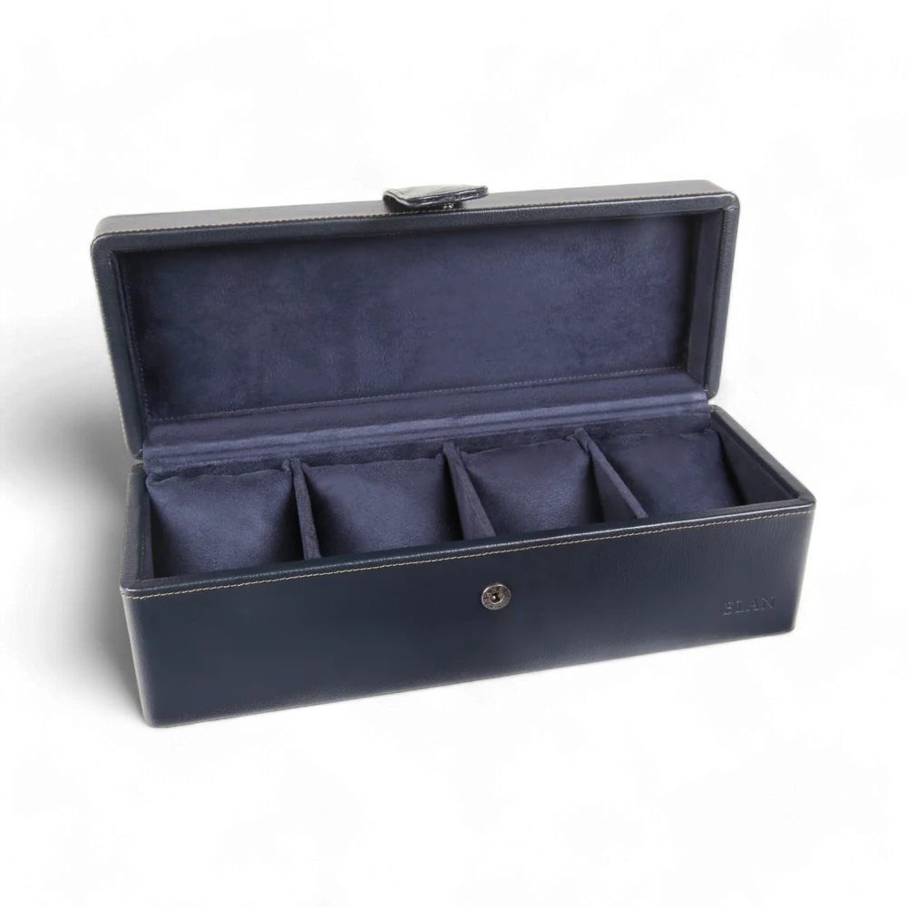 Elan 4 Watch Case Blue - PU Foam (Non Leather)