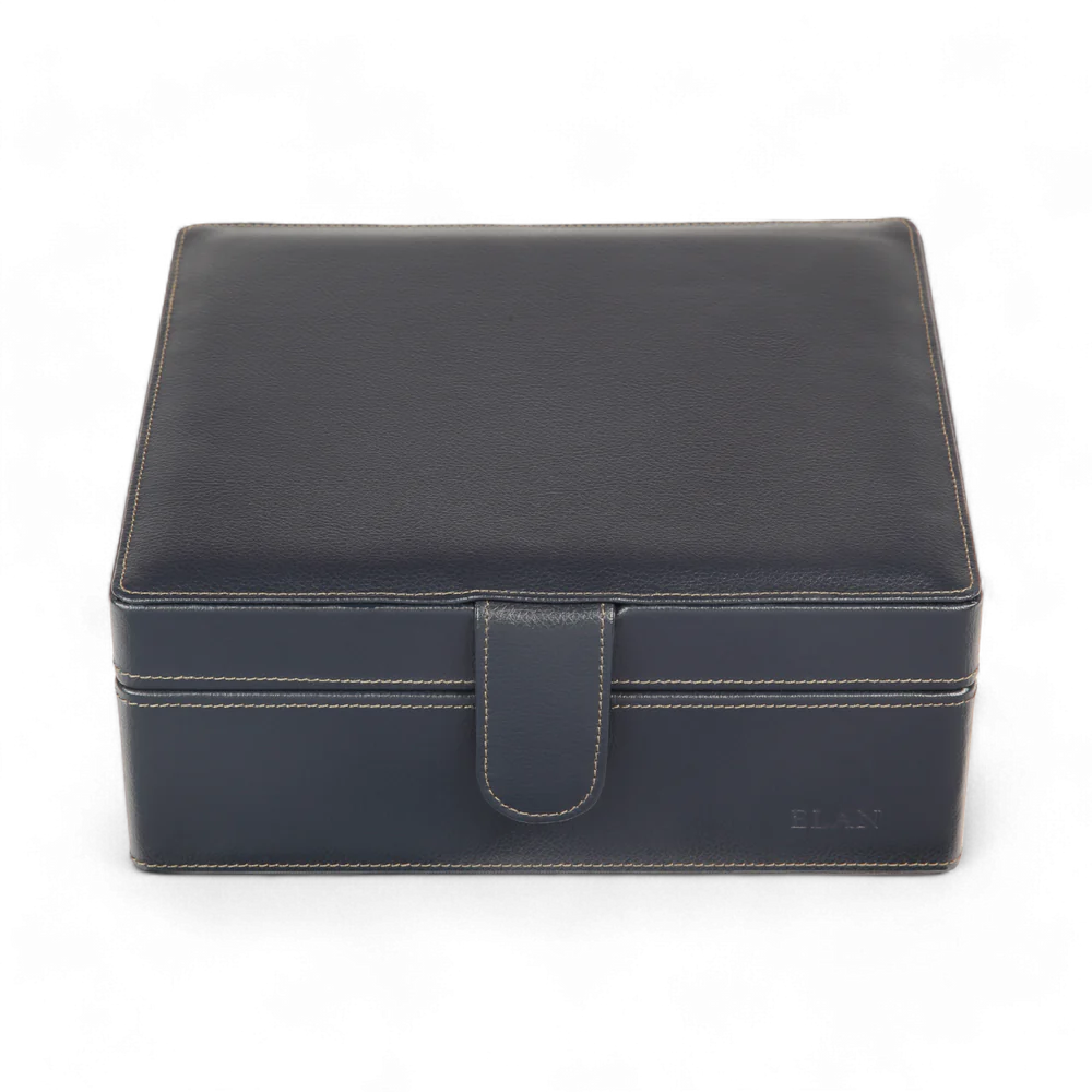 Elan 6 Watch Case Blue - PU Foam (Non Leather)