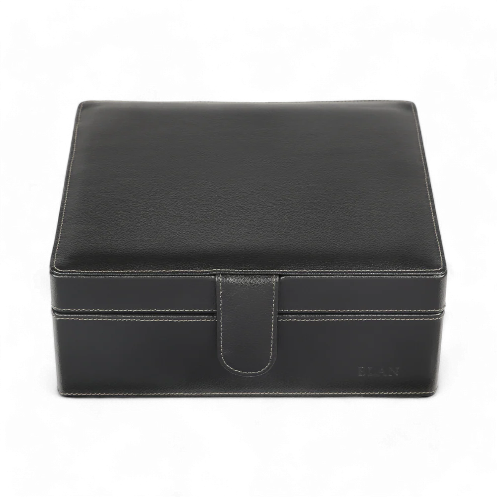 Elan 6 Watch Case Black - PU Foam (Non Leather)