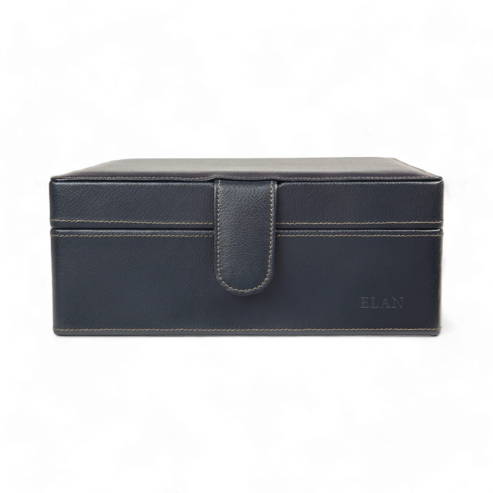 Elan 6 Watch Case Blue - PU Foam (Non Leather)