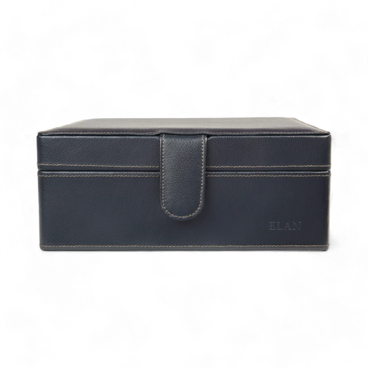 Elan 6 Watch Case Blue - PU Foam (Non Leather)