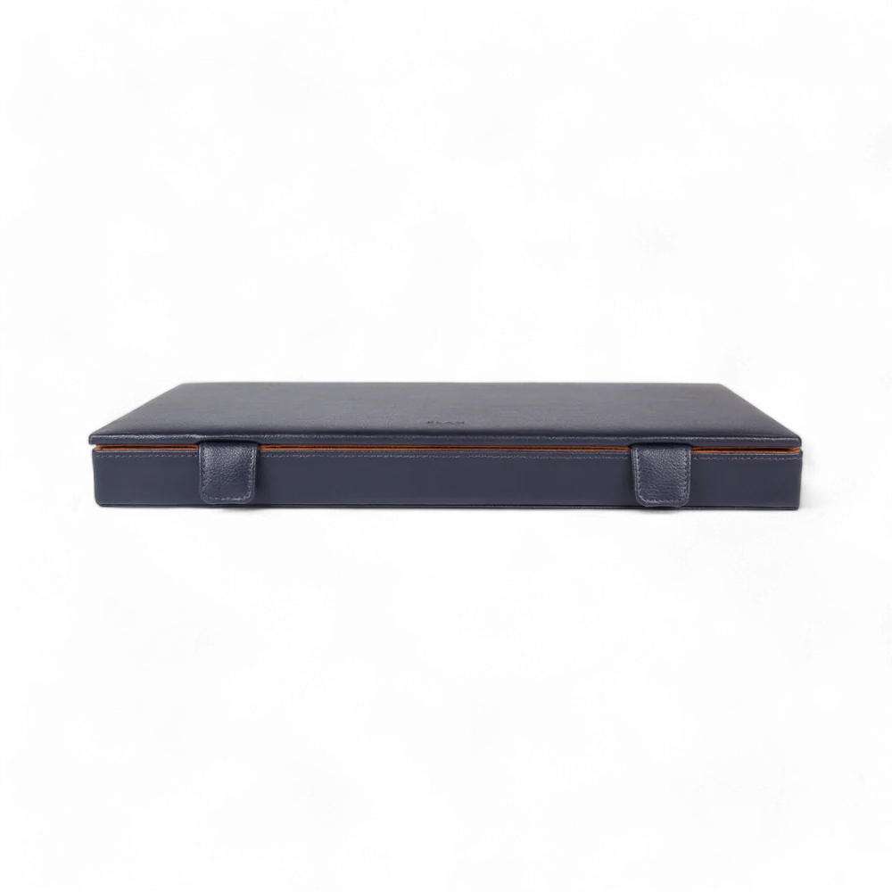 Elan 12 Pen Case Blue - PU Foam (Non Leather)