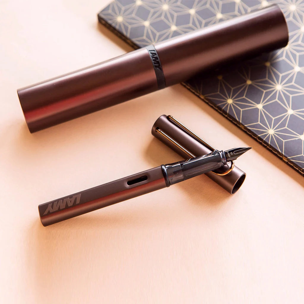 Lamy LX Marron Fountain Pen - Medium Nib