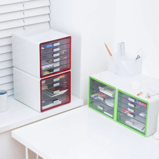 Litem My Room Multi Utility Storage Cabinet 5 Drawers - Green