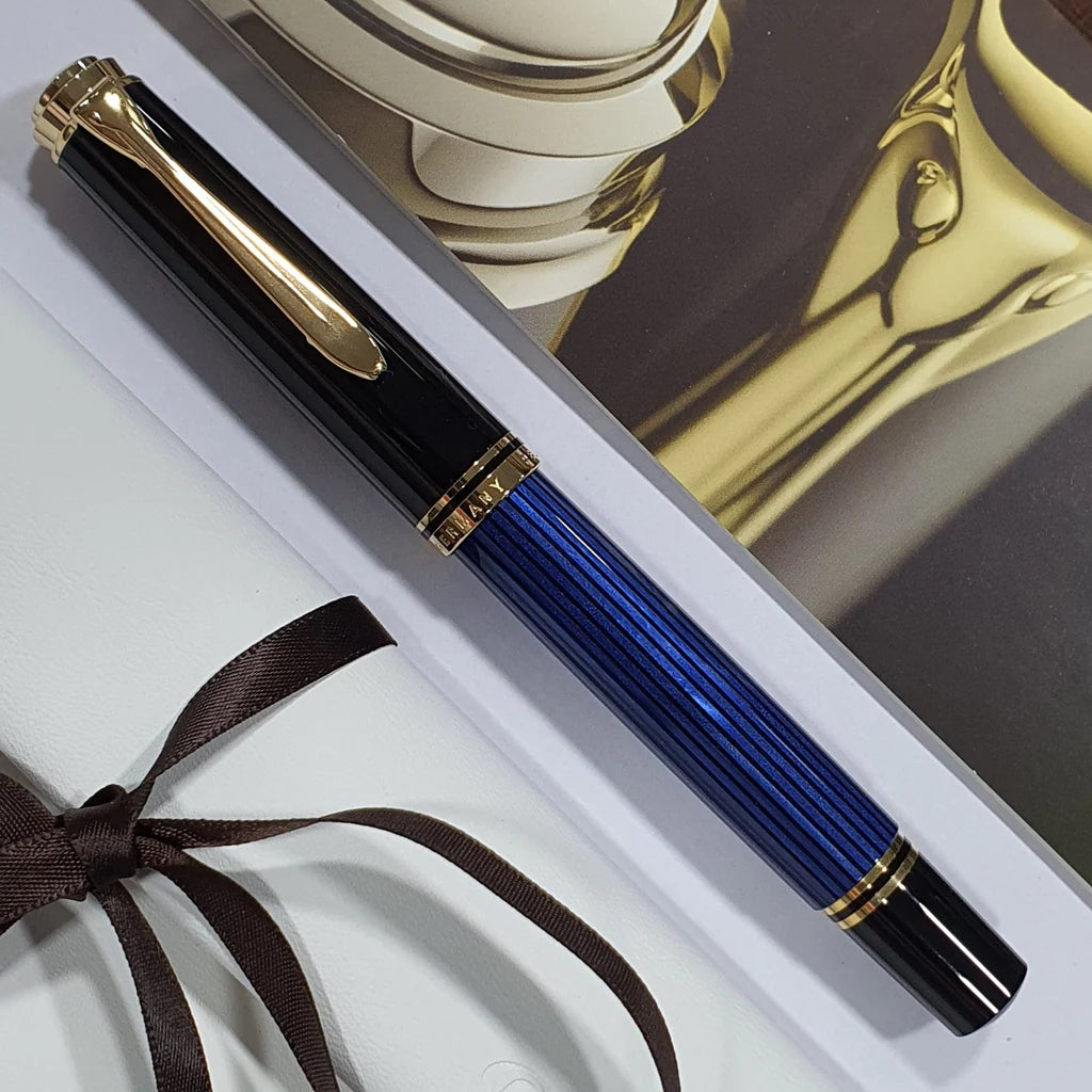 Pelikan Souvean M400 Black Blue Fountain Pen