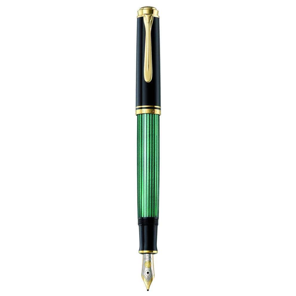 Pelikan Souveran M400 Black Green Fountain Pen