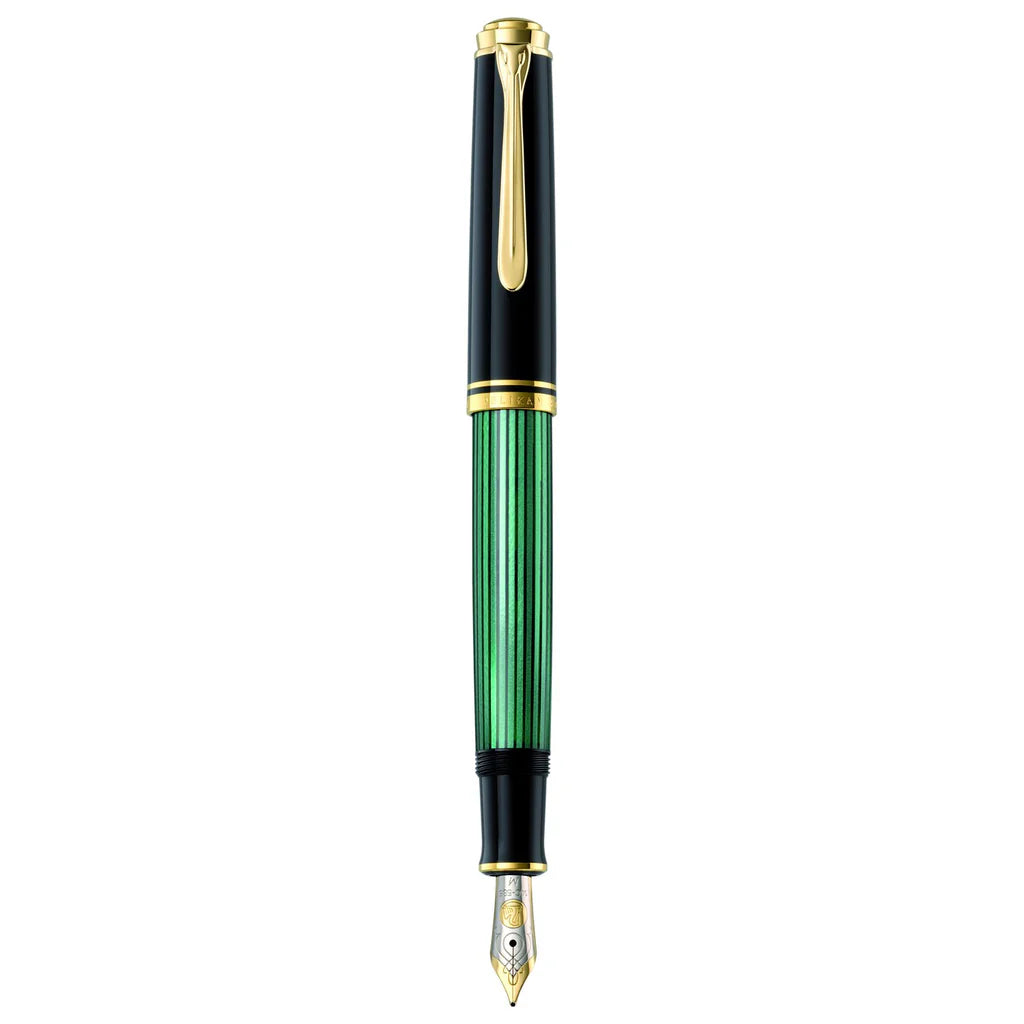 Pelikan Souveran M600 Black Green Fountain Pen