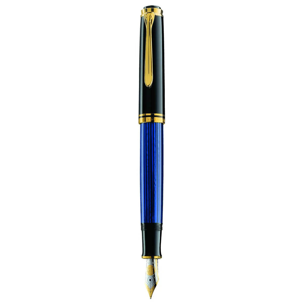 Pelikan Souveran M800 Black Blue Fountain Pen