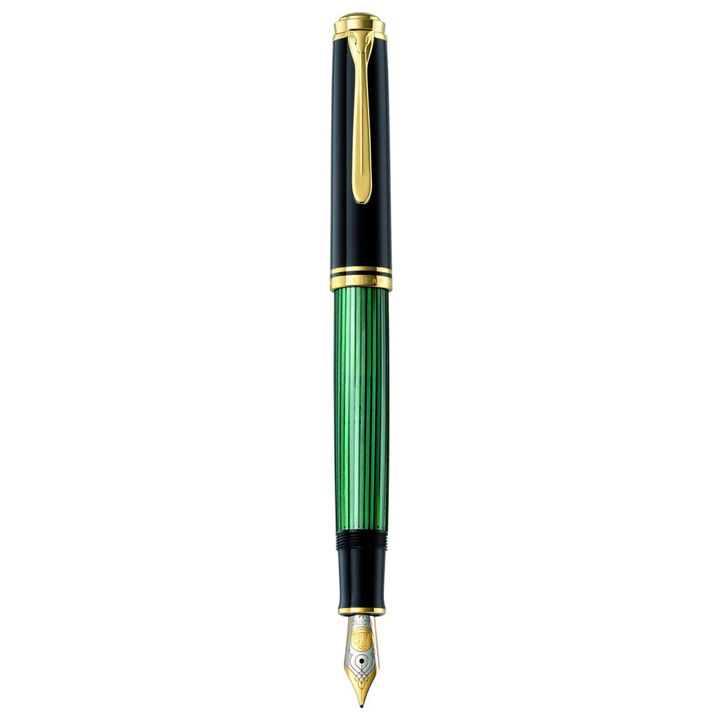 Pelikan Souveran M800 Black Green Fountain Pen