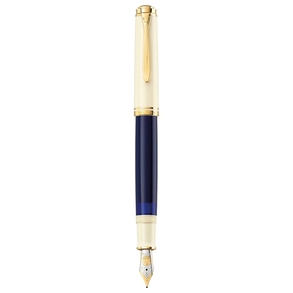 Pelikan Souveran M800 Cream Blue Fountain Pen (Limited Edition)