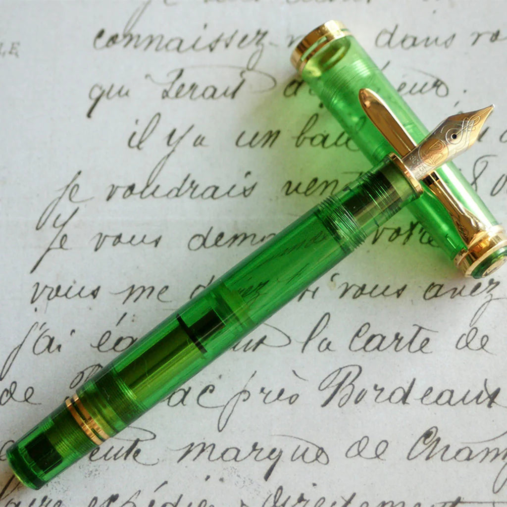Pelikan Souveran M800 Green Demonstrator Fountain Pen (Limited Edition)