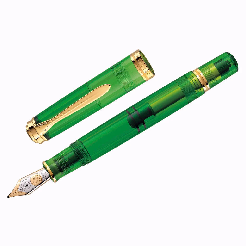 Pelikan Souveran M800 Green Demonstrator Fountain Pen (Limited Edition)