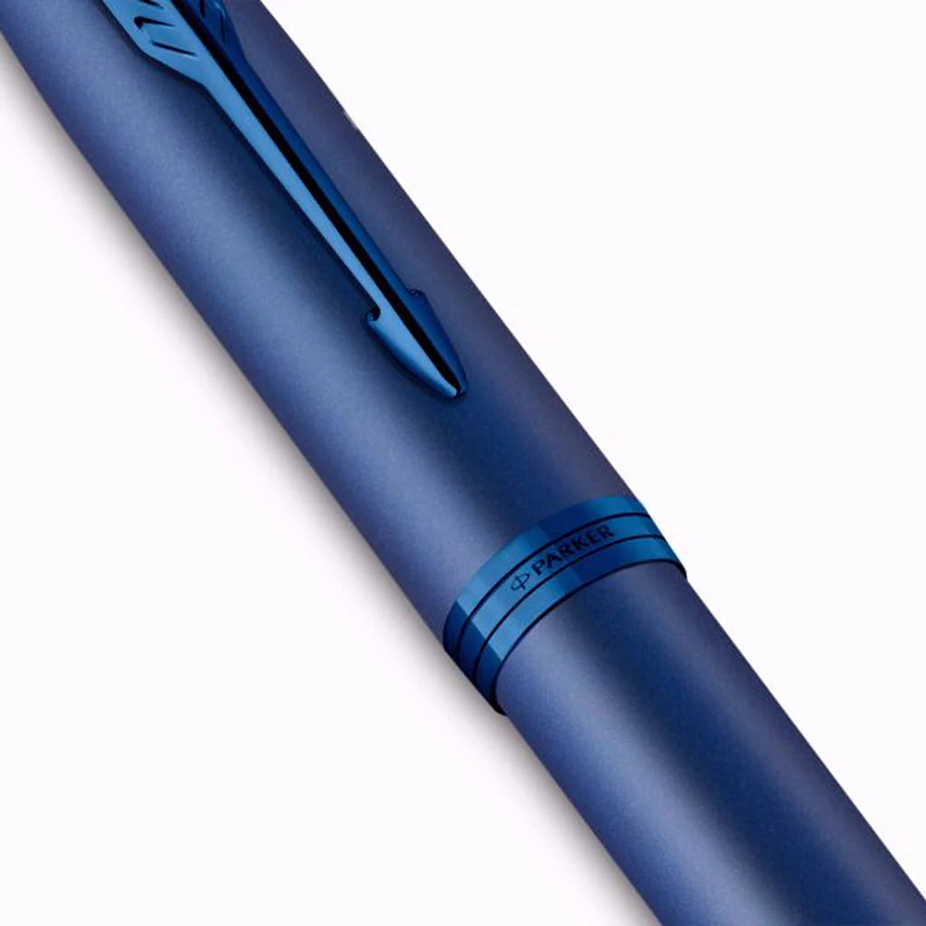 Parker IM Monochrome Blue Roller Pen