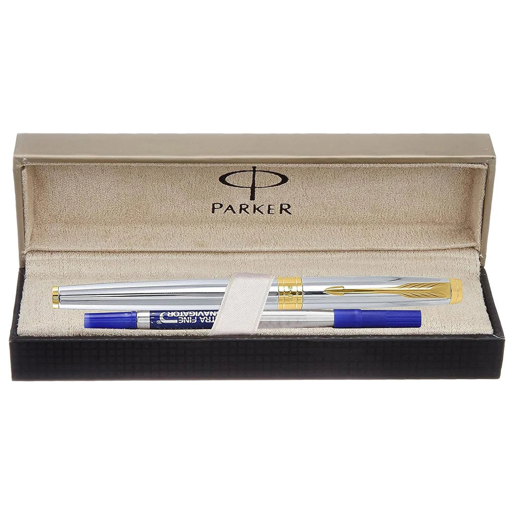 Parker Aster Shiny Chrome GT Roller Pen