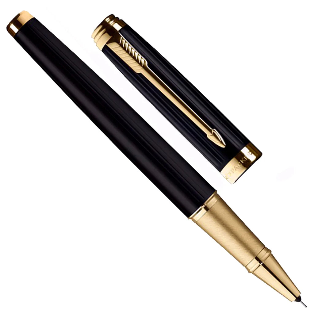 Parker Ambient Laque Black GT Roller Pen