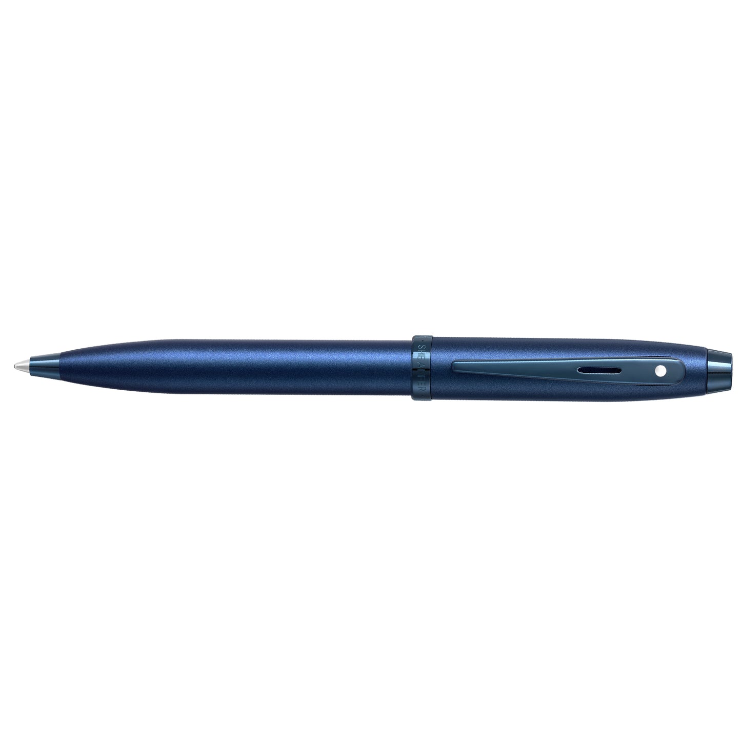 Sheaffer 100 Satin Blue Ball Pen