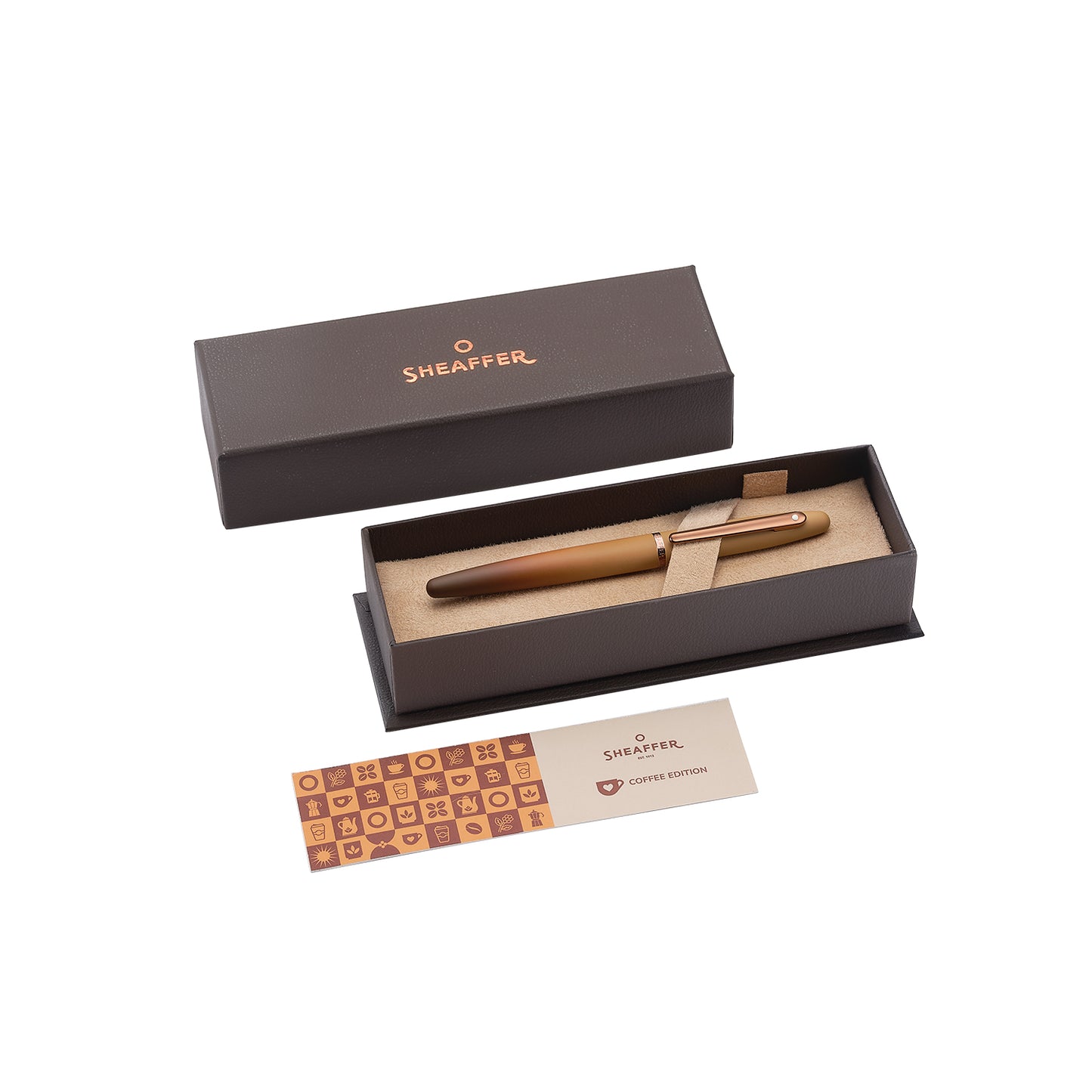 Sheaffer VFM Coffee Fountain Pen - Medium Nib