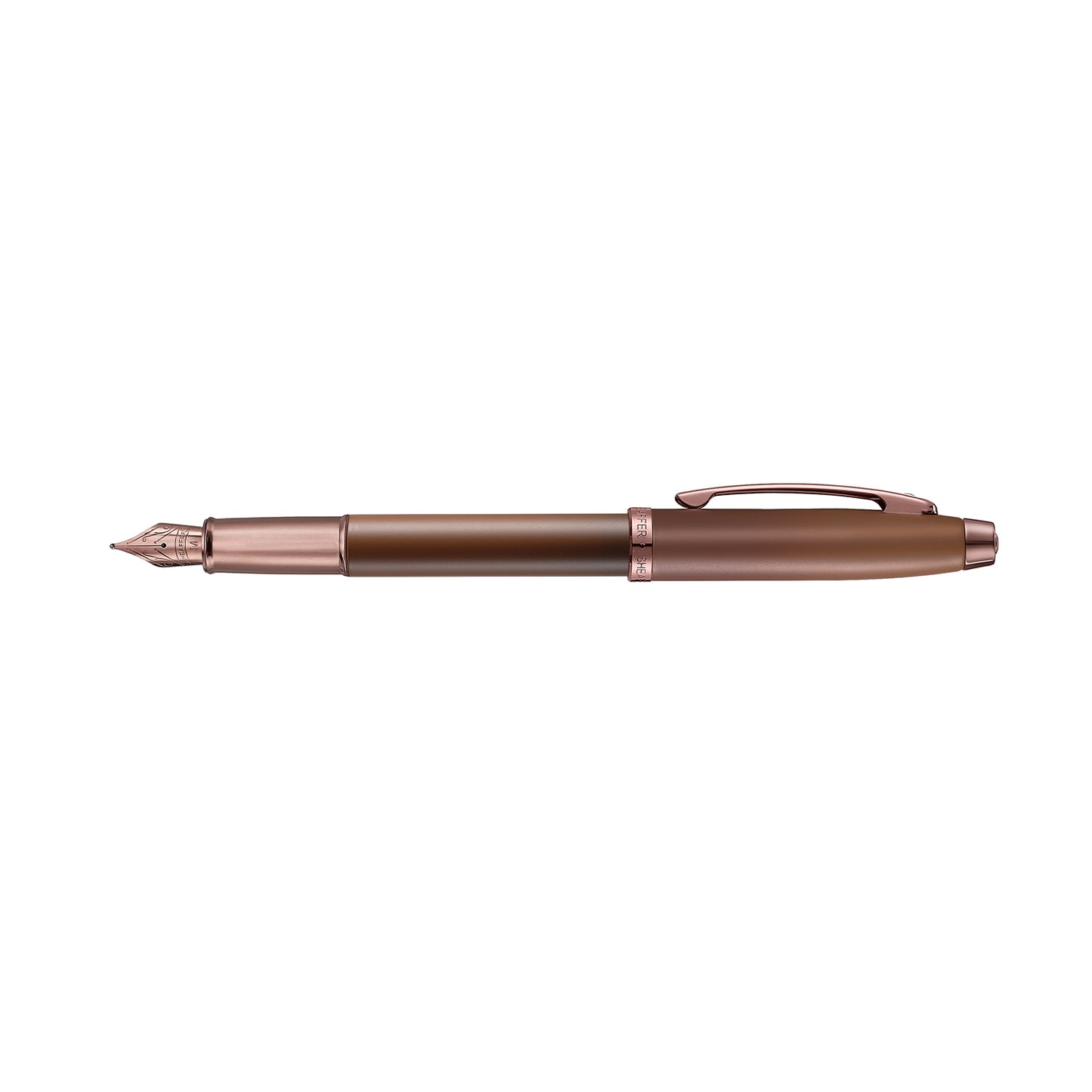 Sheaffer 100 Coffee Fountain Pen - Medium Nib