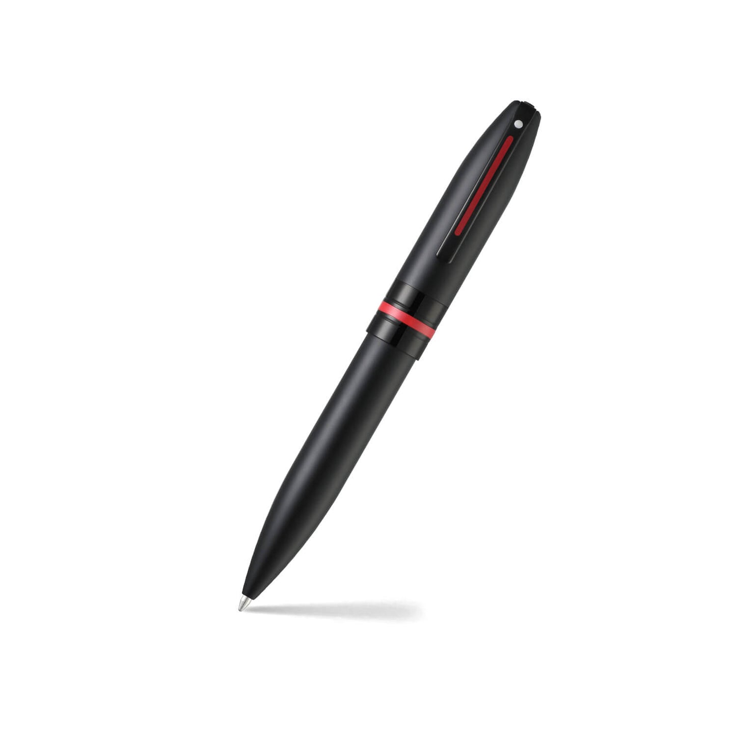Sheaffer Icon Matt Black Red Trims Ball Pen