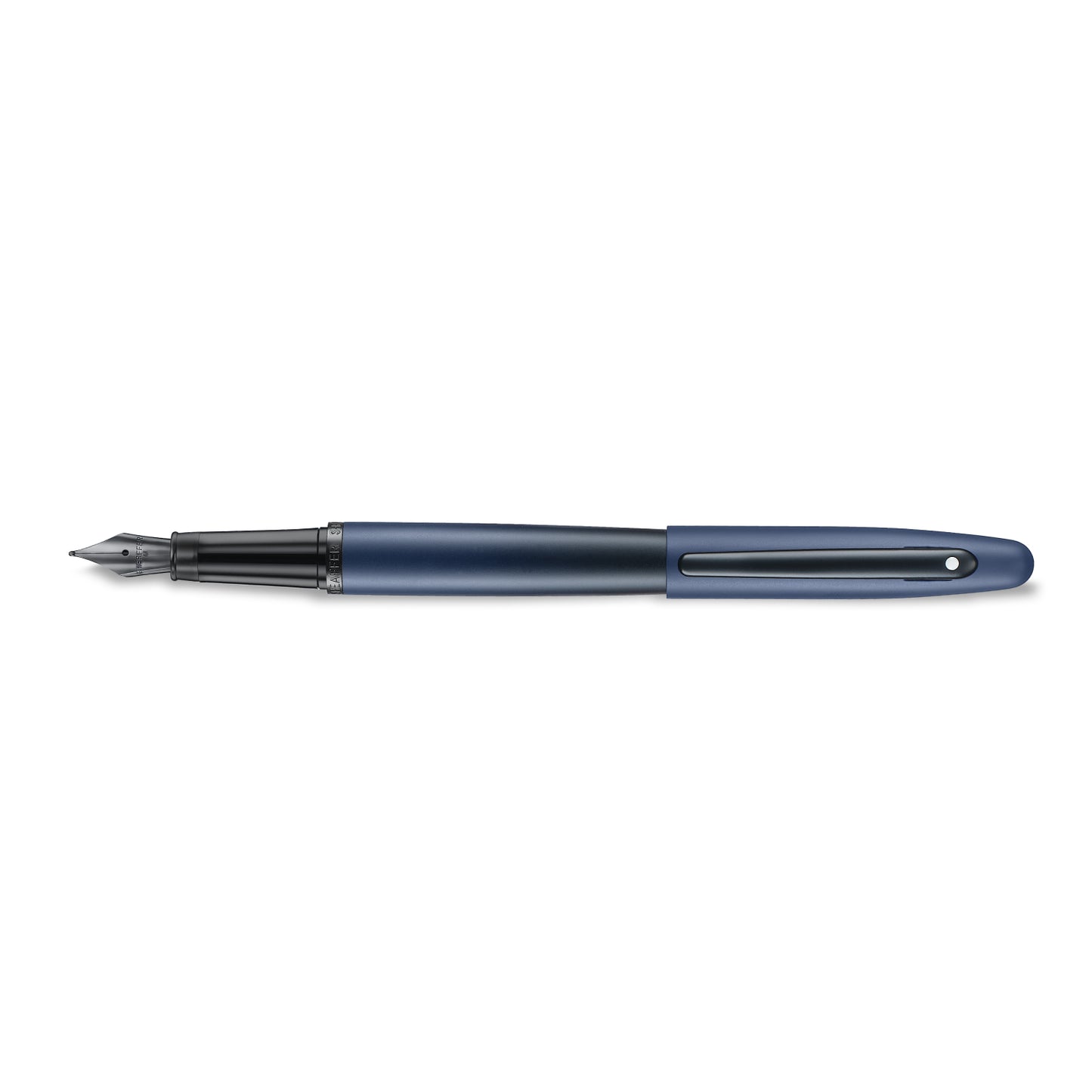 Sheaffer VFM Matt Blue/Black Fountain Pen - Medium Nib