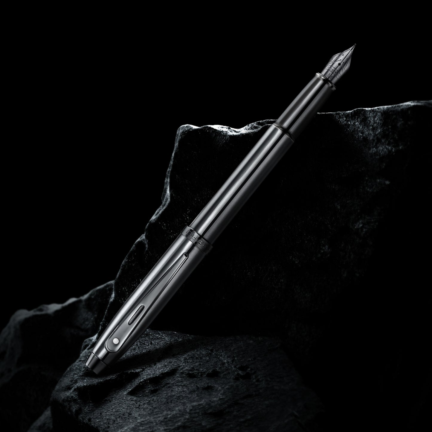 Sheaffer 100 Ionic Gunmetal Grey Fountain Pen - Medium Nib