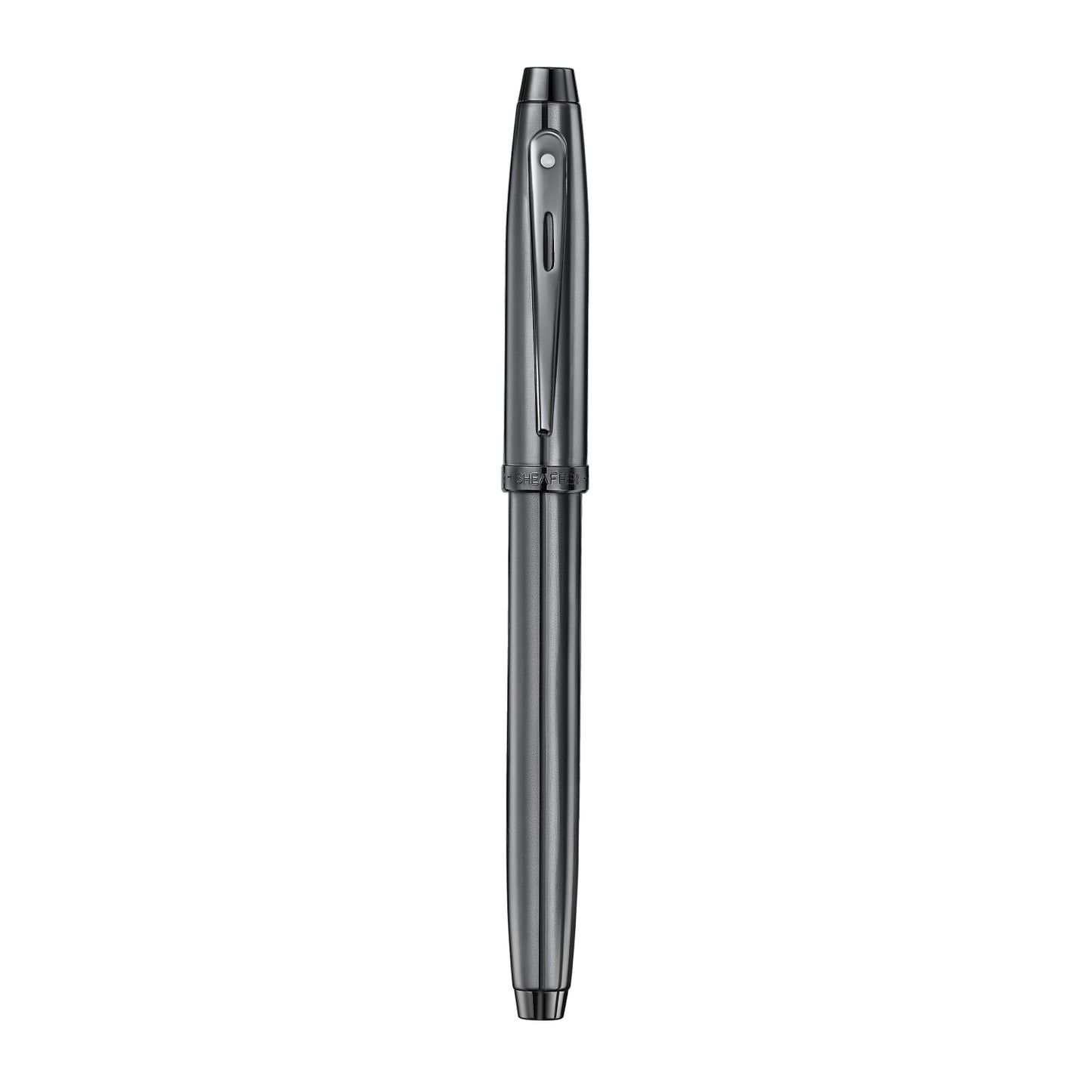 Sheaffer 100 Ionic Gunmetal Grey Fountain Pen - Medium Nib