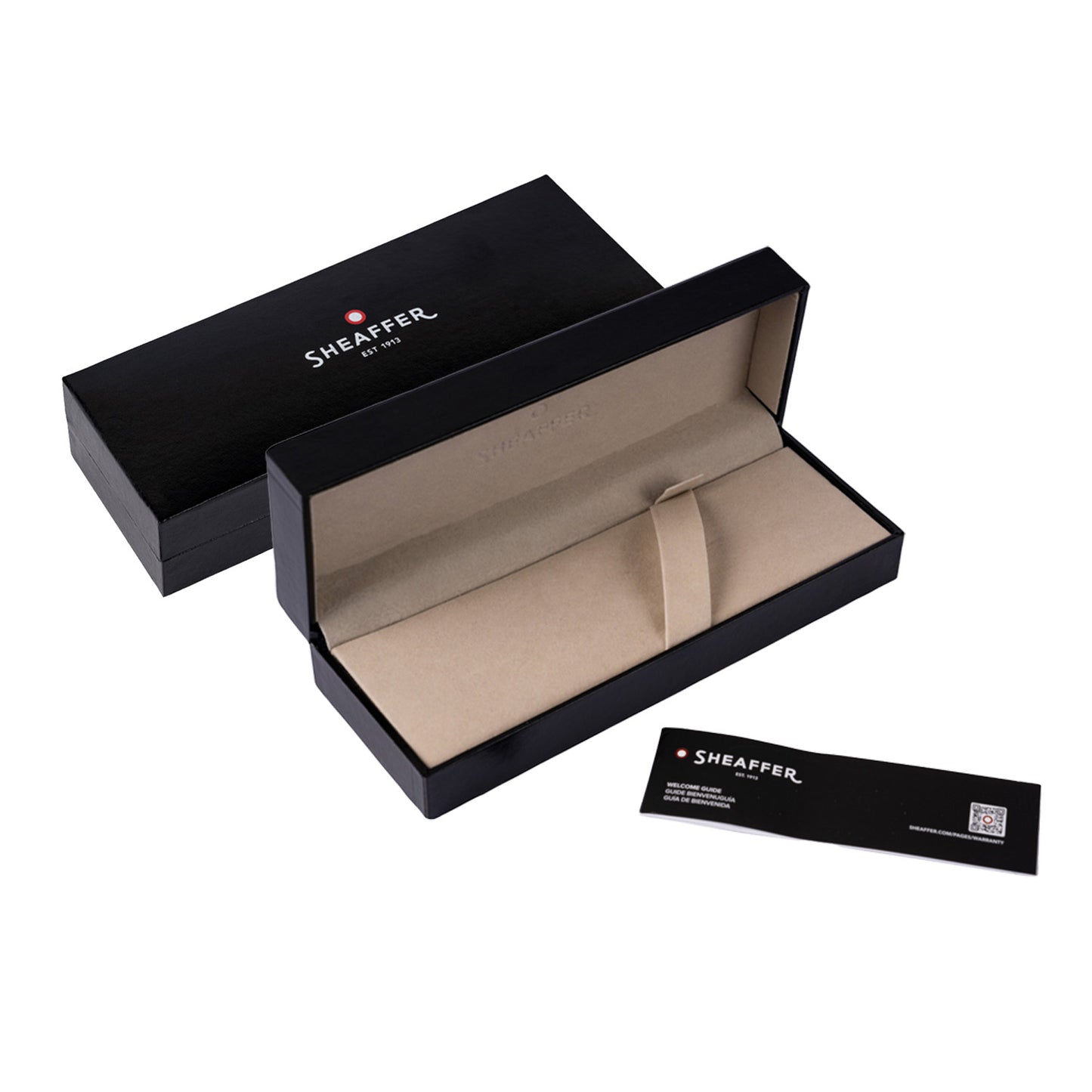 Sheaffer Sagaris Gloss Black Barrel With Chrome Top & Gold Trims Ball Pen