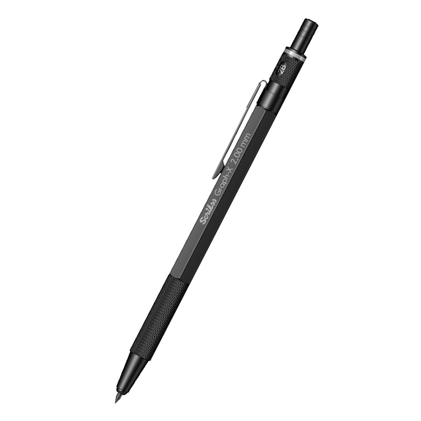 Scrikss Graph-X 2mm Mechanical Pencil in Matte Black