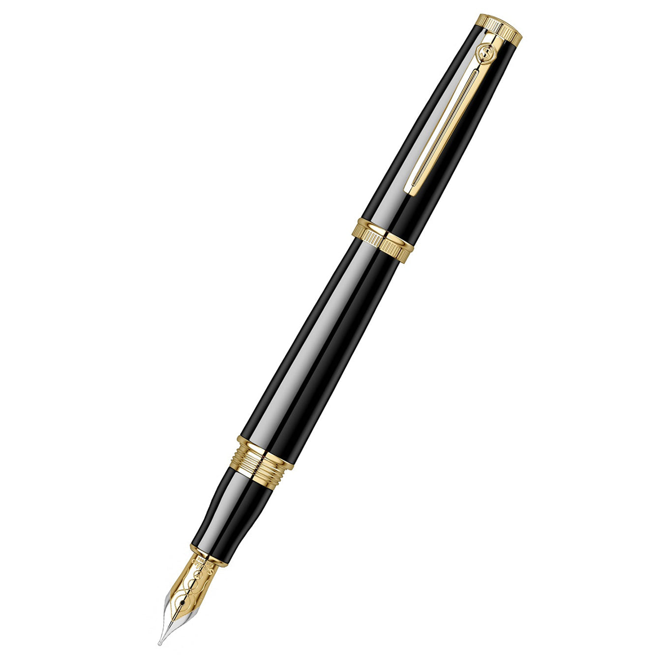 Scrikss Heritage Fountain Pen Black GT