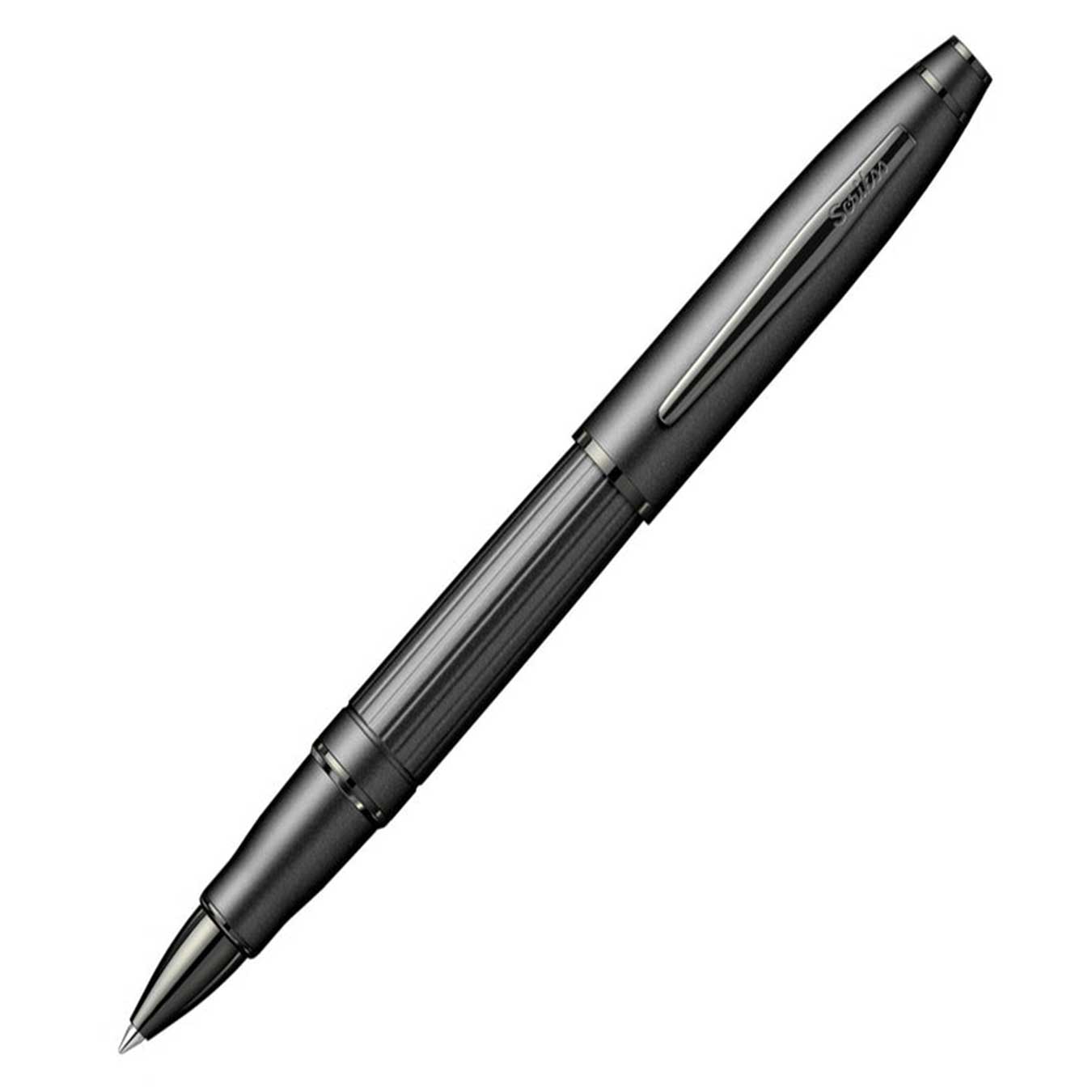 Scrikss Noble 350 Rollerball Pen - Matte Black