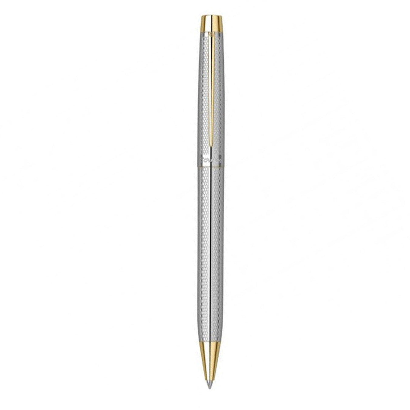 Scrikss Venus 722 Ballpoint Pen in Chrome GT on a white background