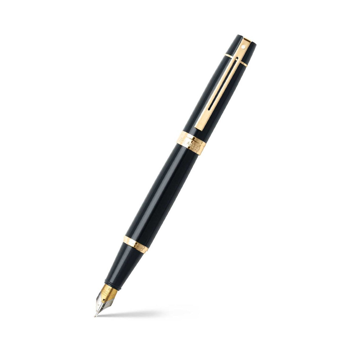 Sheaffer 300 Gloss Black GT Fountain pen - Medium Nib