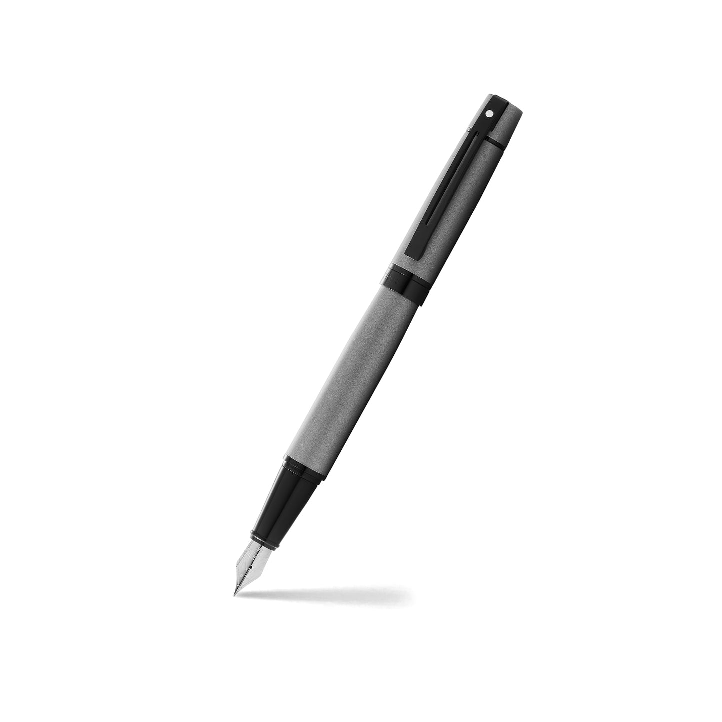 Sheaffer 300 Matt Grey Fountain Pen - Medium Nib