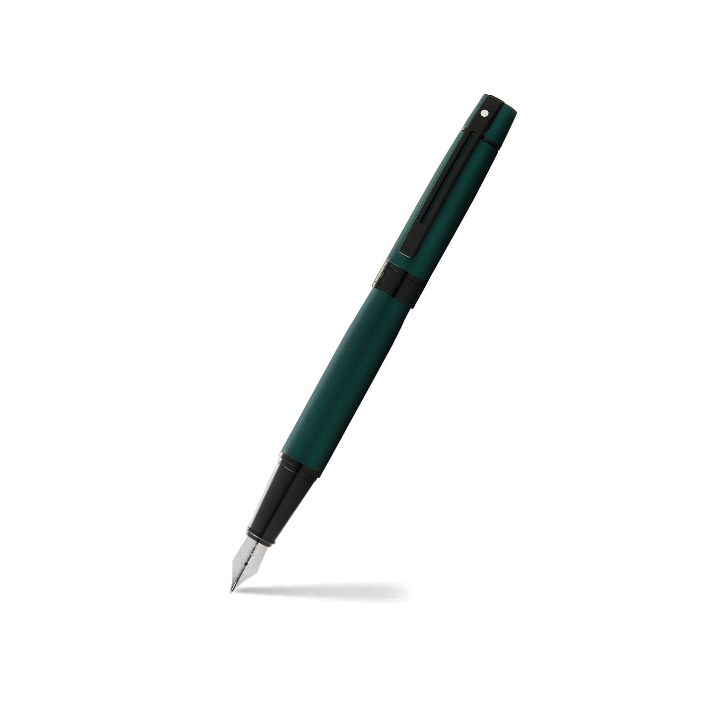 Sheaffer 300 Matt Green Fountain Pen - Medium Nib