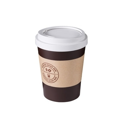 LITEM- MINI COFFEE DUST BIN - BROWN