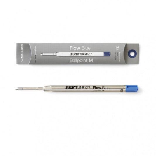 LEUCHTTURM1917 BALL PEN REFILL(Pack of 2) M - ROYAL BLUE