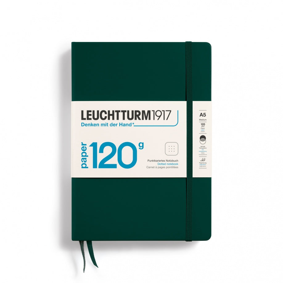  Forest Green notebook with Leuchtturm1917 branding 