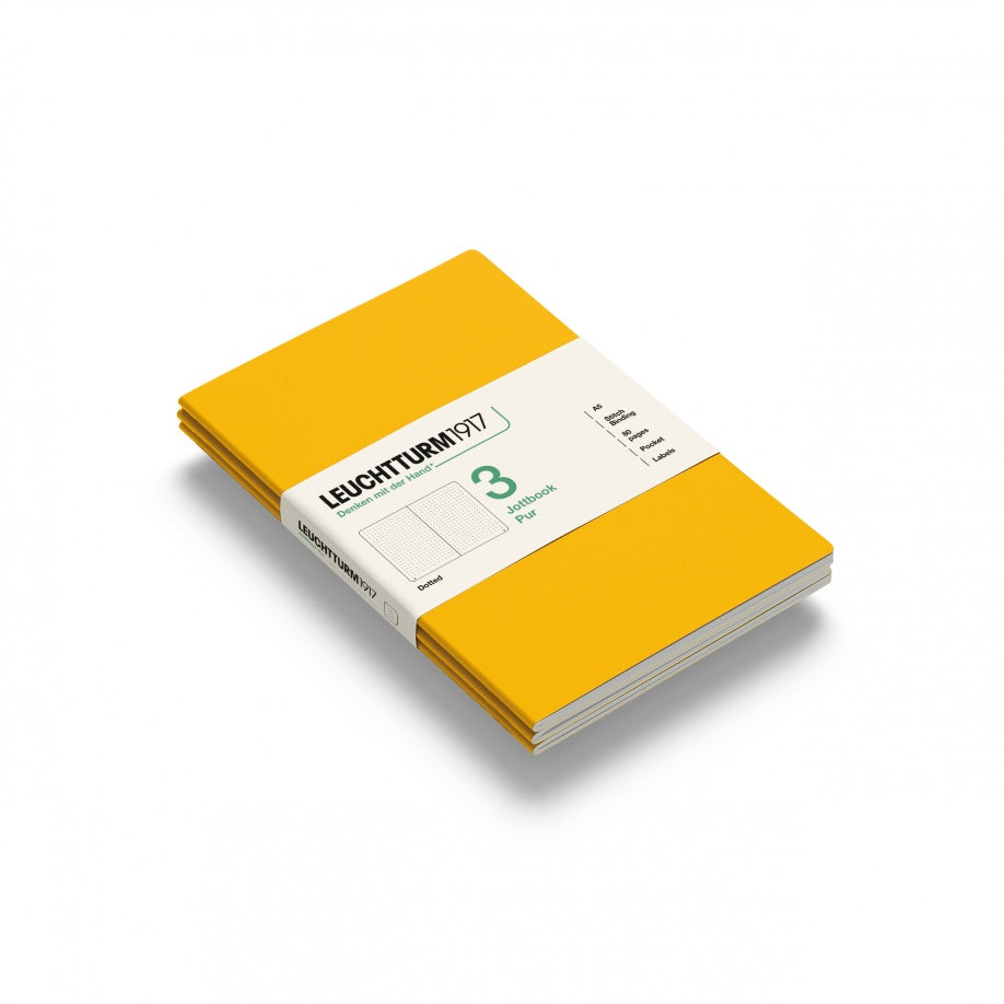 Jottbook pur (A5), 80 numbered pages, 