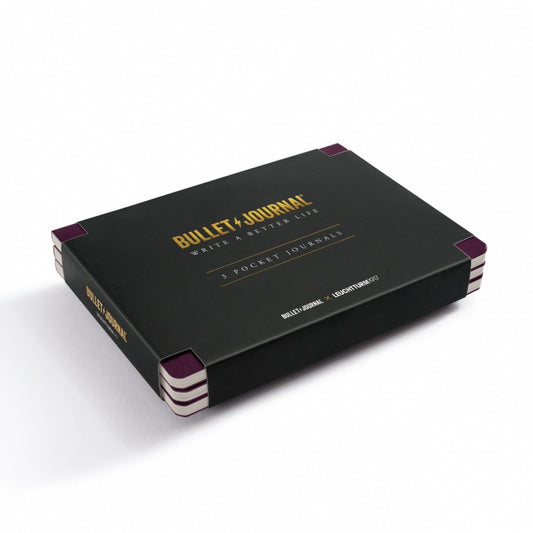 Leuchtturm1917 Bullet Journal Pocket (46 Pages) 3-Piece Set Dotted - Purple