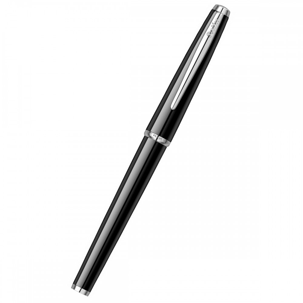 Scrikss Vintage 33 Black CT Rollerball Pen on a white background