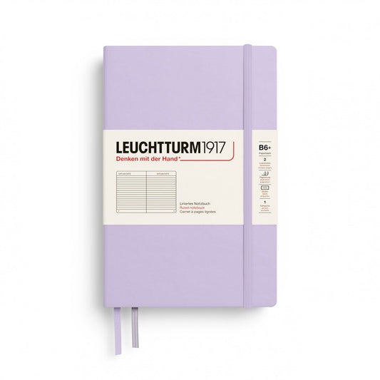 Leuchtturm1917 Ruled Notebook 219 Pages (B6+)  - Lilac