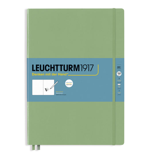 Leuchtturm1917 Plain Sketchbook 112 pages (A4+) - Sage